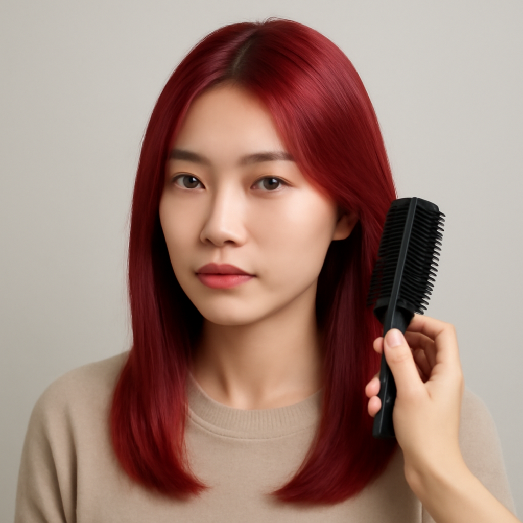 레드염색 대표 이미지
